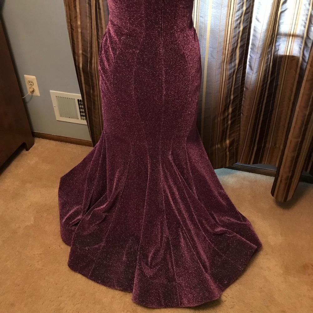 Purple sparkly prom dress - castle couture - Picture 2 of 8